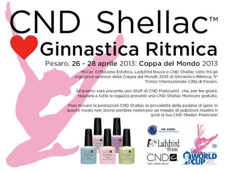 [TAG -È la stampa, bellezza] CND Shellac ♥ Ginnastica Ritmica!