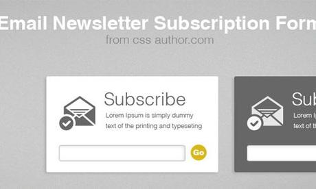 newsletter psd 