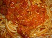 Spaghetti sugo tonno