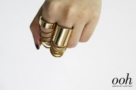 Operation Overhaul DIY Balenciaga Inspired SS13 Rings