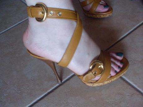 ShoeRoom #56 Casadei CorkWedge sandals