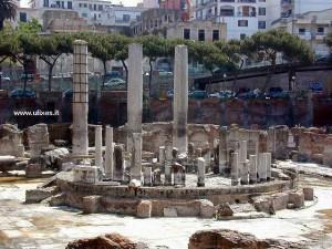 Tempio di Serapide a Pozzuoli: una palude con le rane