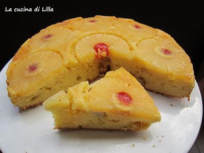 Torte: Torta ananas e banane