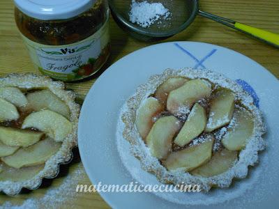 Crostatine con Marmellata e Mele Annurche