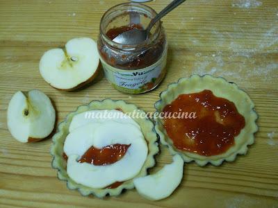 Crostatine con Marmellata e Mele Annurche