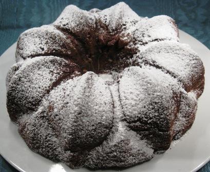 CIAMBELLA AL CIOCCOLATO E ZUCCHINE