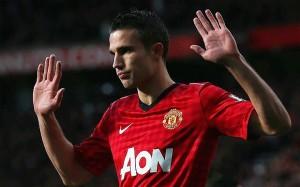 Van Persie non esulta dopo il gol. Foto presa da telegraph.co.uk