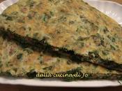 Frittata tarassàco salame