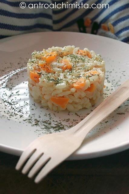 Risotto con Peperoni Arancioni e Robiola