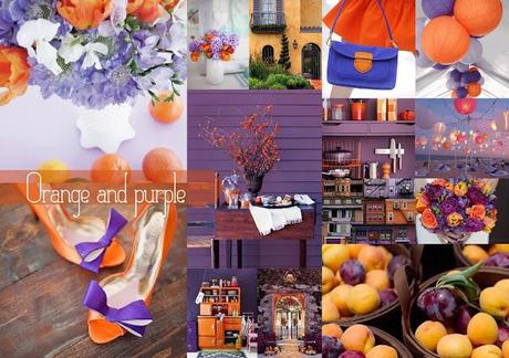 Colors Inpiration: orange and purple