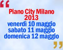 Piano City Milano 2013