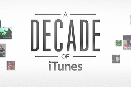iTunes compie 10 anni