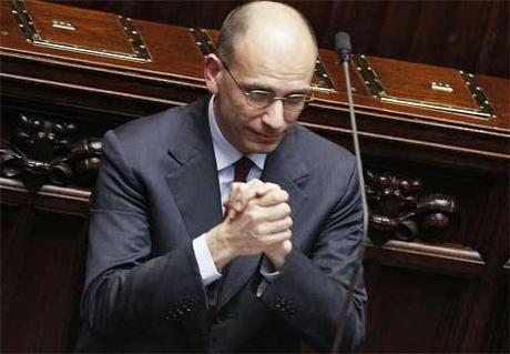 Letta ottiene la fiducia alla Camera