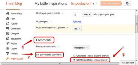  Modifica commenti, C’è Crisi, C’è Crisi, alex – topogina bonetto, Modifica commenti su blogger, come bloccare i commenti anonimi.