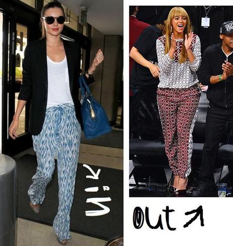 TREND / PANTALONI PIGIAMA IN O OUT?