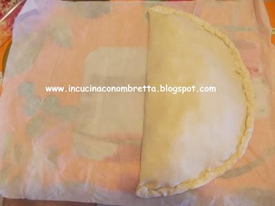 Calzone di sfoglia ripieno