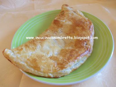 Calzone di sfoglia ripieno