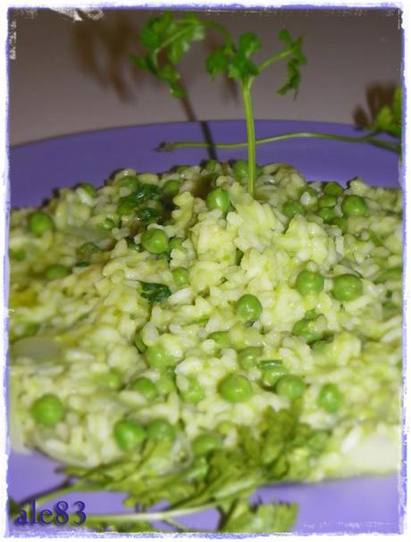 RISOTTO AI PISELLI