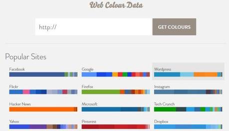 web colour data - conoscere il codice esadecimale dei colori usati da un qualsiasi sito web