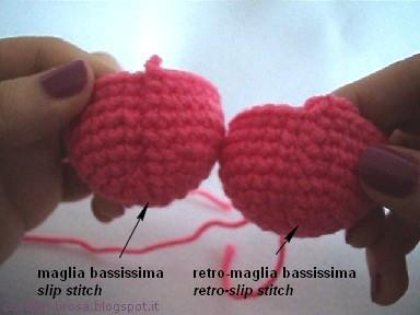 Amigurumi Crochet Tutorial: La retro-maglia bassissima (rmbs) - The retro-slip stitch (rsl st)