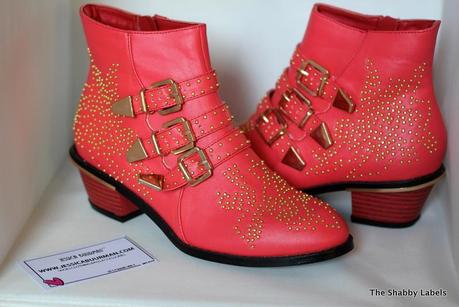 New in my closet: Red Booties