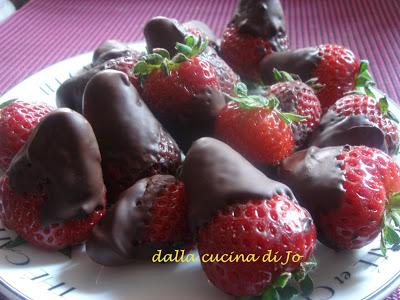 Fragole al cioccolato