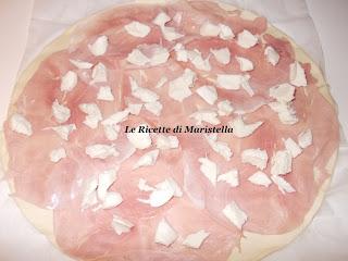 Saccottino salato di prosciutto e zucchine