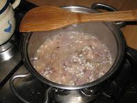 Risotto al RADICCHIO E SALSICCIA