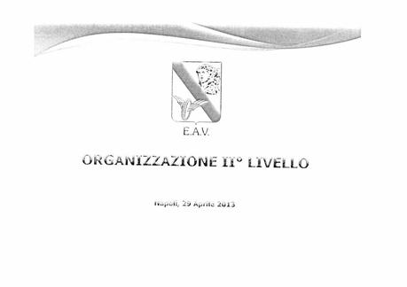 EAV - ORGANIZZAZIONE DI 2° LIVELLO