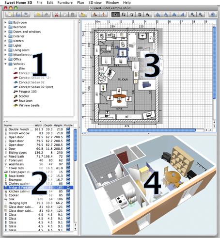 Guida a Sweet Home 3D software open source per il disegno di interni (1a parte).