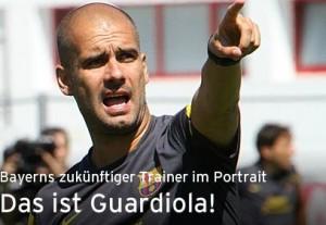 Guardiola sul sito del Bayern Monaco