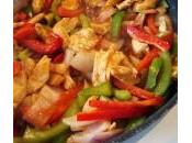 Cucina messicana: fajitas pollo verdure saltate