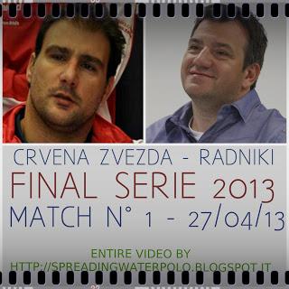 Crvena Zvezda - Radniki Eccovi l'intera Gara 1 della finale del campionato più bello del mondo!