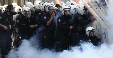 Il 1° maggio 2013 a piazza Taksim