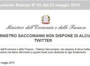 Precisazioni tweet ministero