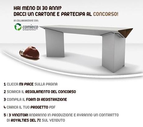 Contest Mobili in Cartone®: hai i cartoni in regola?