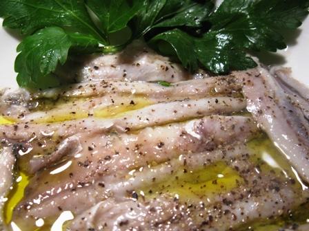 ACCIUGHE MARINATE AL LIMONE