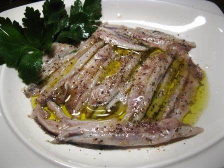 ACCIUGHE MARINATE AL LIMONE