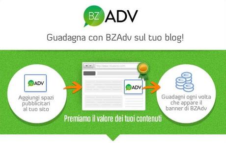 Continua a guadagnare con BZAdv