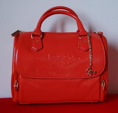 Borsa rosso corallo Kokka