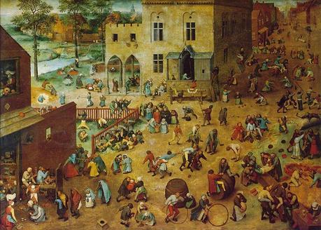 Pieter Brueghel il Vecchio, “I giochi infantili” (1560)
