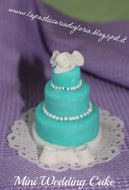 Mini Wedding Cake in pasta di zucchero