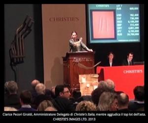 Christie’s, l’Italia e il mercato che sarà