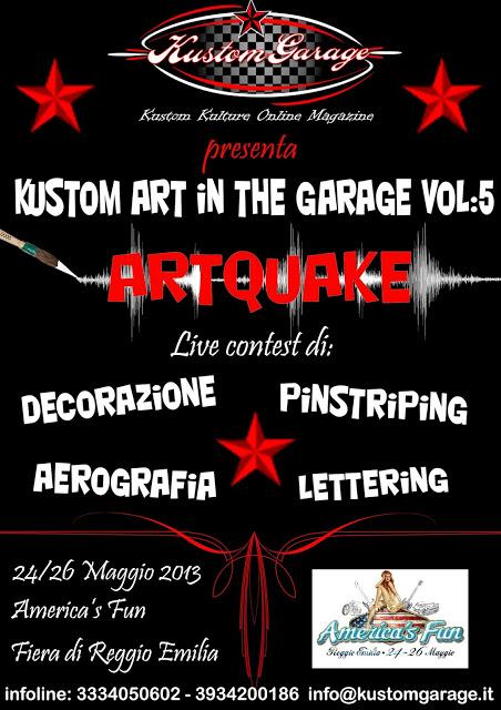 Kustom Art In The Garage Vol.5 - ArtQuake!