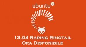 Ubuntu 13.04 Raring Ringtail ora disponibile - Logo