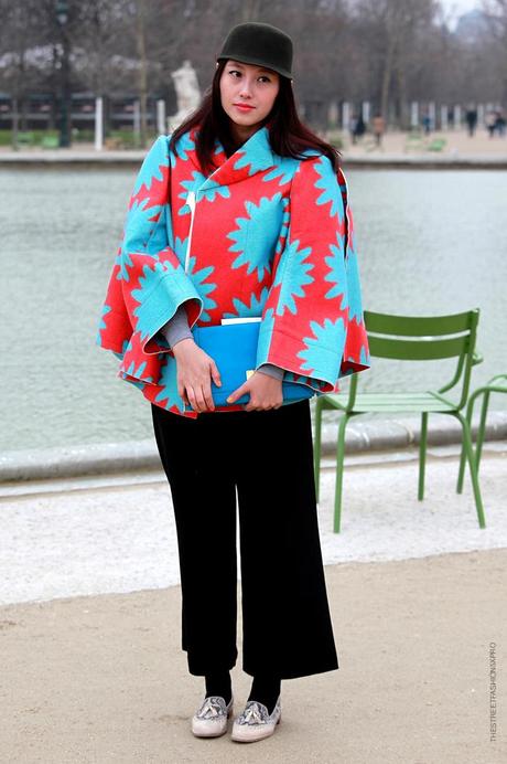 In the Street...Anita He...One beautiful Jacket for two Outfit, Paris