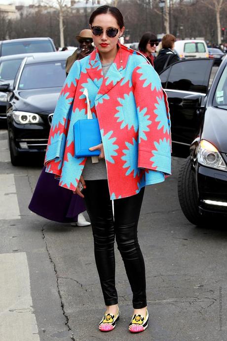 In the Street...Anita He...One beautiful Jacket for two Outfit, Paris