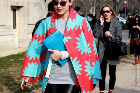 In the Street...Anita He...One beautiful Jacket for two Outfit, Paris