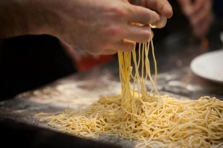 Spaghetti alla chitarra