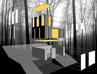 La casa della settimana: Stacked Cabin